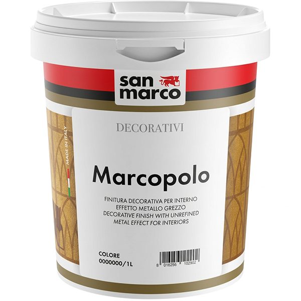 SAN Marco Marcopolo Finitura Decorativa Effetto Metallo Grezzo